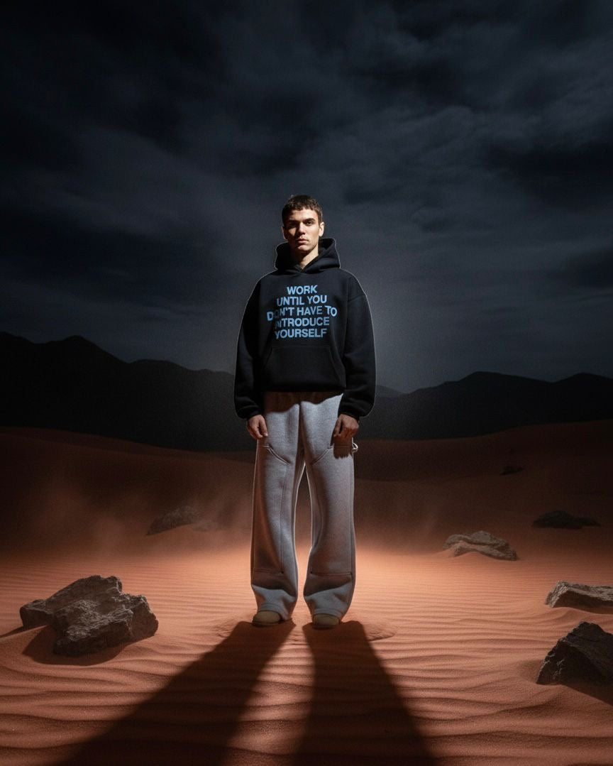 WORK UNTIL YOU DONT MAKE TO INTRODUCE YOURSELF